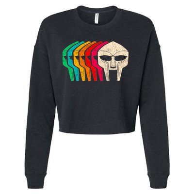 Retro Doom Cropped Pullover Crew