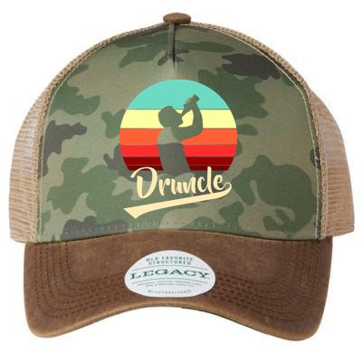 Retro Druncle Logo Legacy Tie Dye Trucker Hat