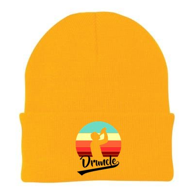 Retro Druncle Logo Knit Cap Winter Beanie