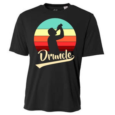 Retro Druncle Logo Cooling Performance Crew T-Shirt