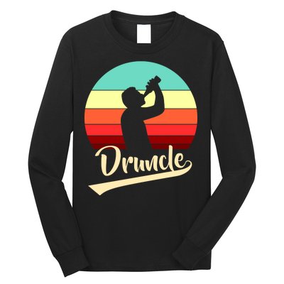 Retro Druncle Logo Long Sleeve Shirt