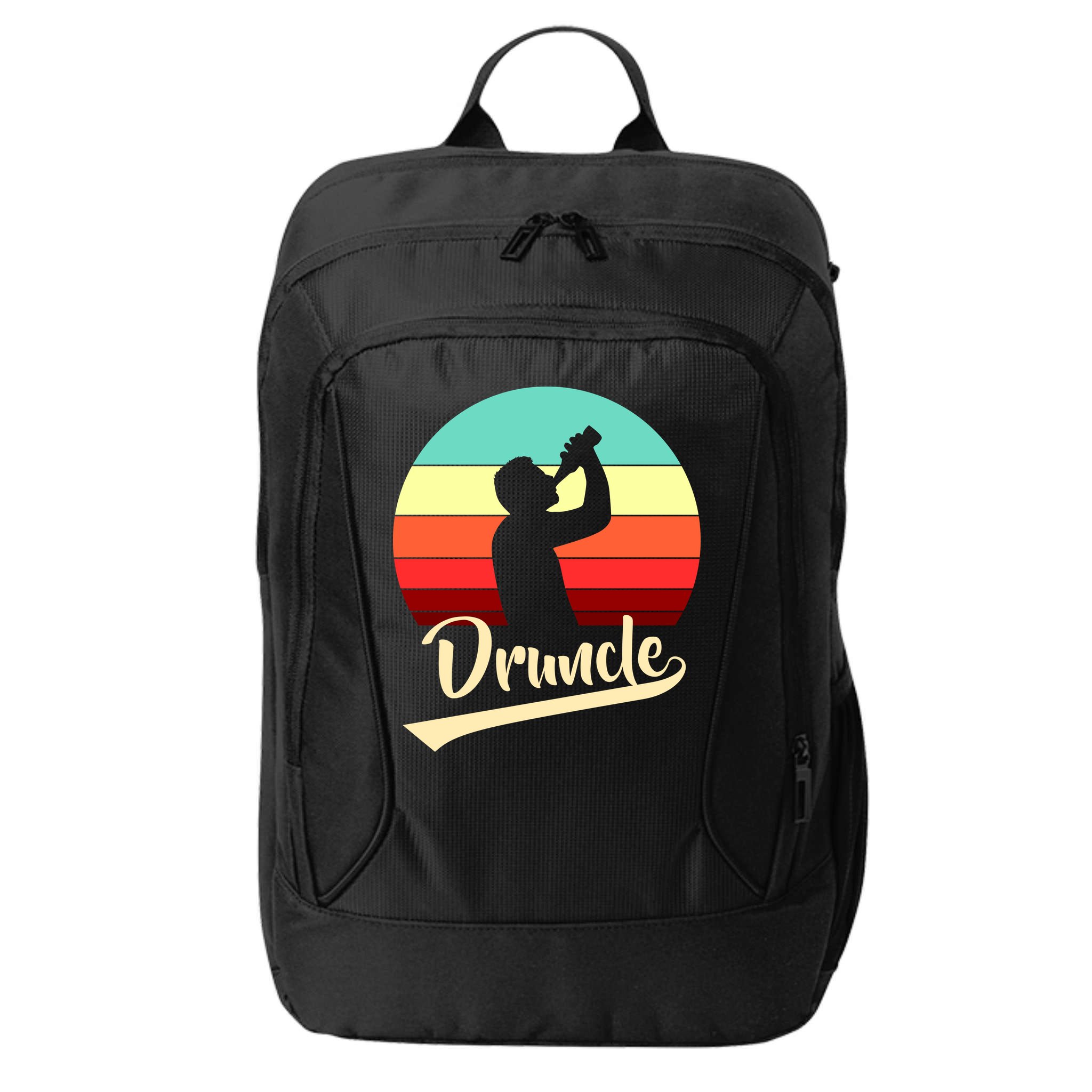 Retro Druncle Logo City Backpack