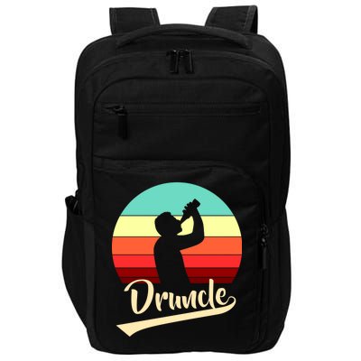 Retro Druncle Logo Impact Tech Backpack