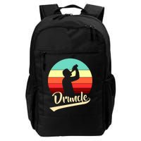 Retro Druncle Logo Daily Commute Backpack