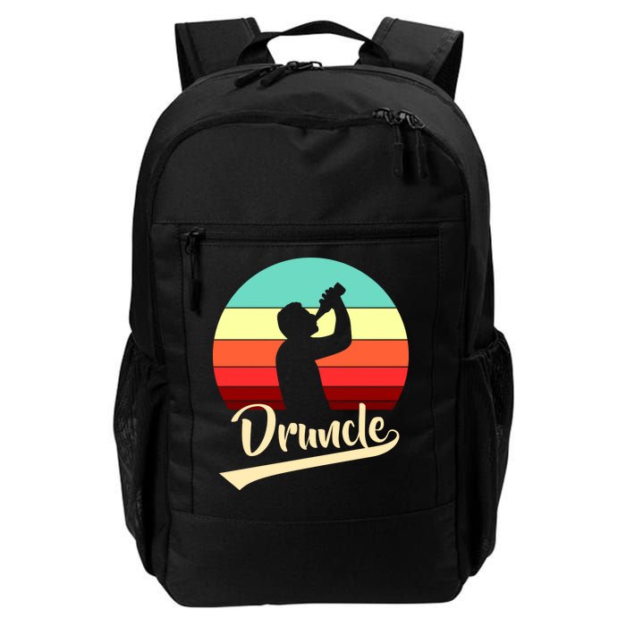 Retro Druncle Logo Daily Commute Backpack