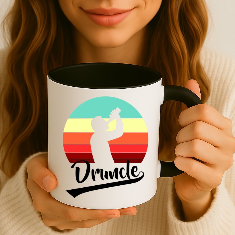 Retro Druncle Logo Mug
