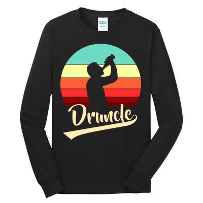 Retro Druncle Logo Tall Long Sleeve T-Shirt