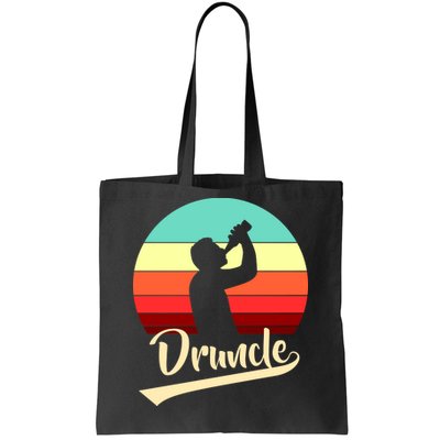 Retro Druncle Logo Tote Bag