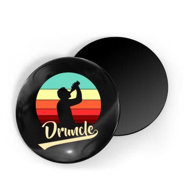 Retro Druncle Logo Magnet