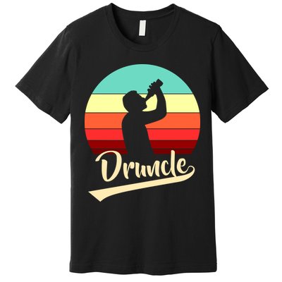 Retro Druncle Logo Premium T-Shirt