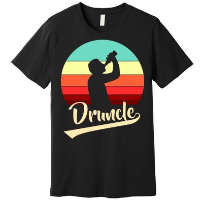 Retro Druncle Logo Premium T-Shirt