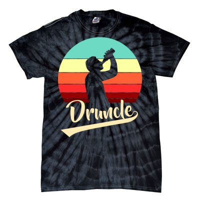 Retro Druncle Logo Tie-Dye T-Shirt