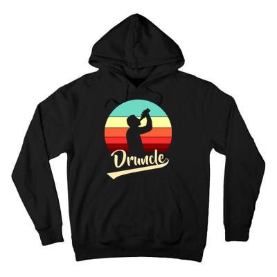 Retro Druncle Logo Tall Hoodie