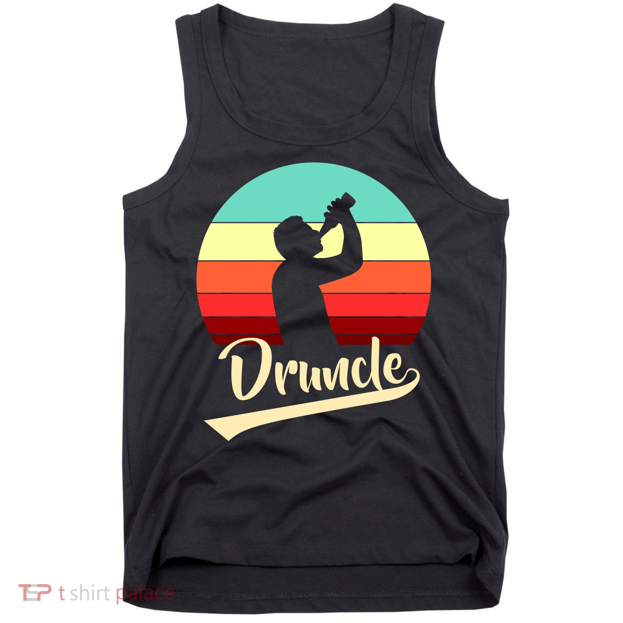 Retro Druncle Logo Tank Top