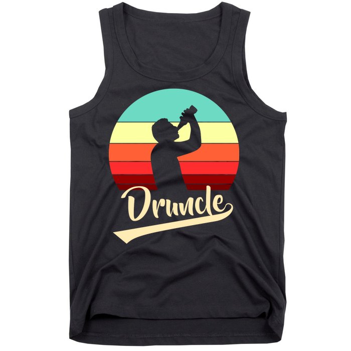 Retro Druncle Logo Tank Top