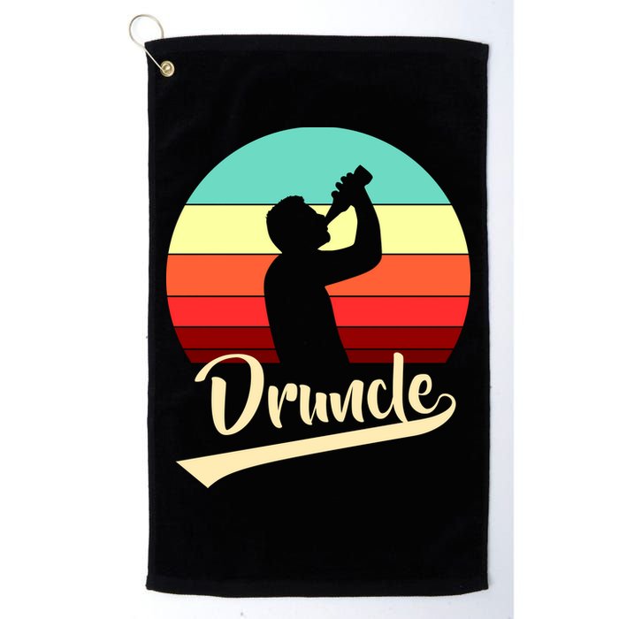Retro Druncle Logo Golf Towel
