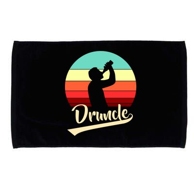 Retro Druncle Logo Microfiber Hand Towel