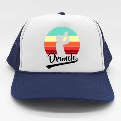 Retro Druncle Logo Trucker Hat