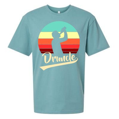 Retro Druncle Logo Sueded Cloud Jersey T-Shirt