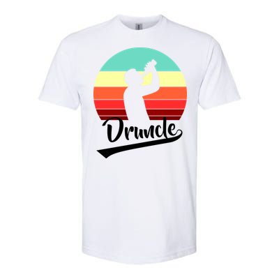 Retro Druncle Logo Softstyle CVC T-Shirt