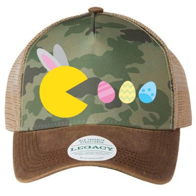 Retro Easter Egg Hunt Game Legacy Tie Dye Trucker Hat