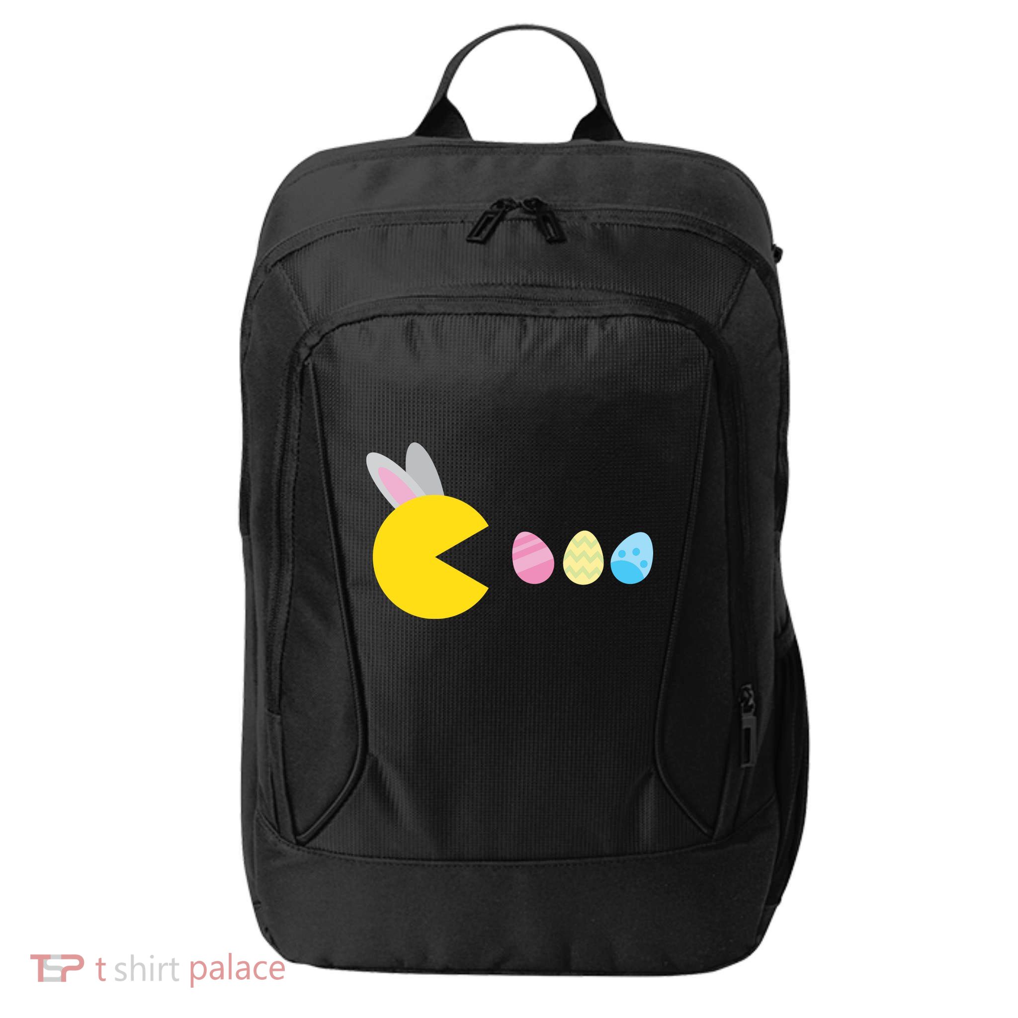Retro Easter Egg Hunt Game City Backpack