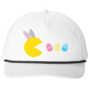 Retro Easter Egg Hunt Game Snapback Five-Panel Rope Hat