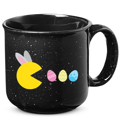 Retro Easter Egg Hunt Game 15oz Campfire Ceramic Mug