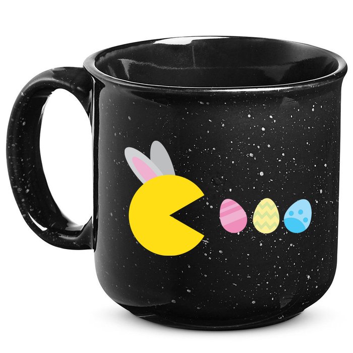 Retro Easter Egg Hunt Game 15oz Campfire Ceramic Mug