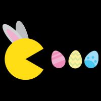 Retro Easter Egg Hunt Game Flatbill Hat