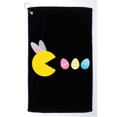 Retro Easter Egg Hunt Game Golf Towel