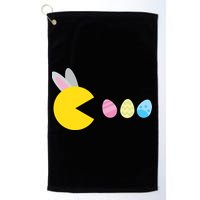 Retro Easter Egg Hunt Game Golf Towel