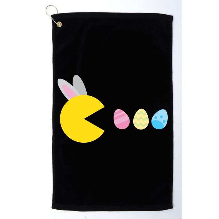 Retro Easter Egg Hunt Game Golf Towel