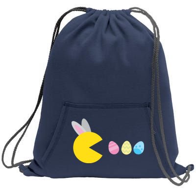 Retro Easter Egg Hunt Game Sweatshirt Cinch Pack Bag