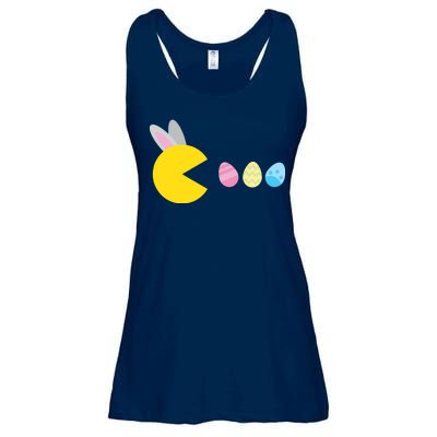 Retro Easter Egg Hunt Game Ladies Essential Flowy Tank