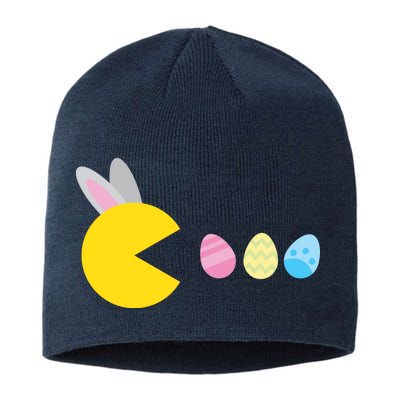 Retro Easter Egg Hunt Game Sustainable Beanie