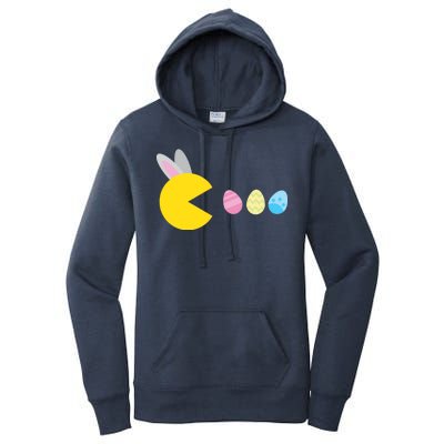 Retro Easter Egg Hunt Game Women's Pullover Hoodie