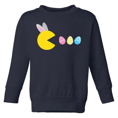 Retro Easter Egg Hunt Game Toddler Sweatshirt