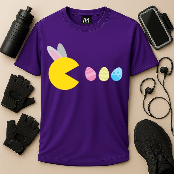 Retro Easter Egg Hunt Game Performance Shirt