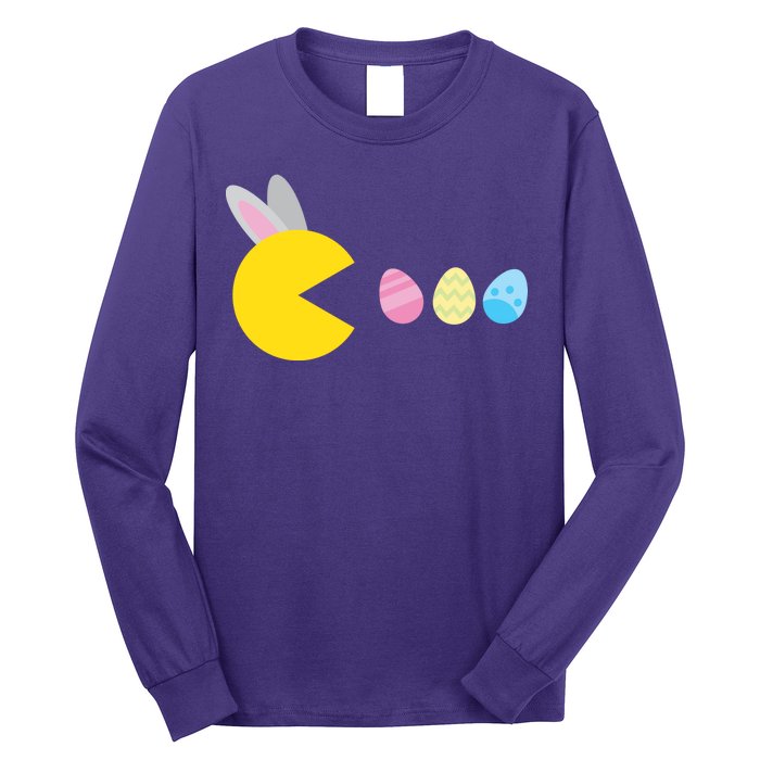 Retro Easter Egg Hunt Game Long Sleeve Shirt