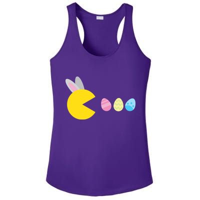 Retro Easter Egg Hunt Game Ladies PosiCharge Competitor Racerback Tank