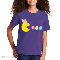 Retro Easter Egg Hunt Game Kids T-Shirt
