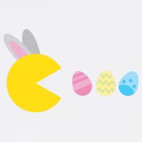 Retro Easter Egg Hunt Game Garment-Dyed Sweatshirt
