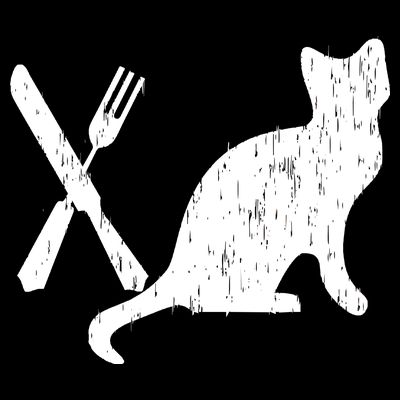 Retro Eat Pussy Funny Cat Spoon T-Shirt