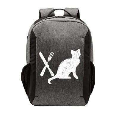 Retro Eat Pussy Funny Cat Spoon Vector Backpack