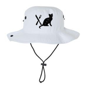 Retro Eat Pussy Funny Cat Spoon Legacy Cool Fit Booney Bucket Hat