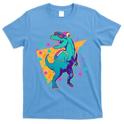 Retro Eighties Nineties Back to School TRex Dinosaur T-Shirt
