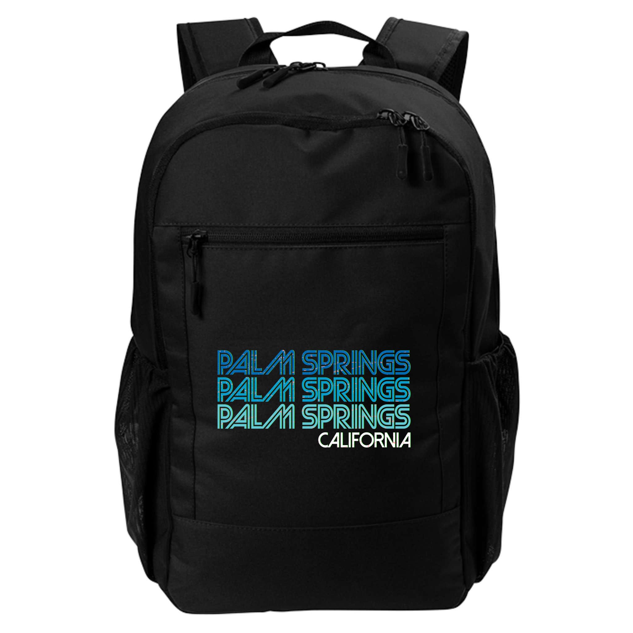 Retro Eighties Palm Springs California  Backpack