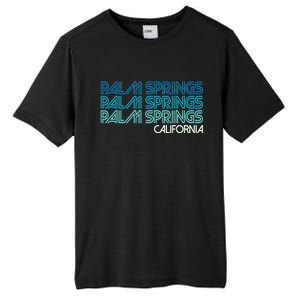 Retro Eighties Palm Springs California  Tall Fusion ChromaSoft Performance T-Shirt