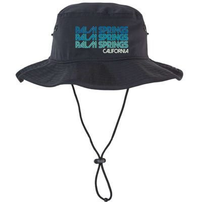 Retro Eighties Palm Springs California  Bucket Hat